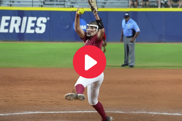 Every Single Out from  Montana Fouts’ Historic WCWS Perfect Game in 2021