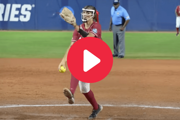 Relive All 21 Outs of Montana Fouts’ Historic WCWS Perfect Game