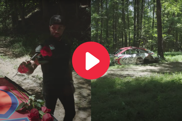 Bubba Wallace Went to Dale Earnhardt Jr.’s NASCAR Graveyard After the Hardest Wreck of His Career