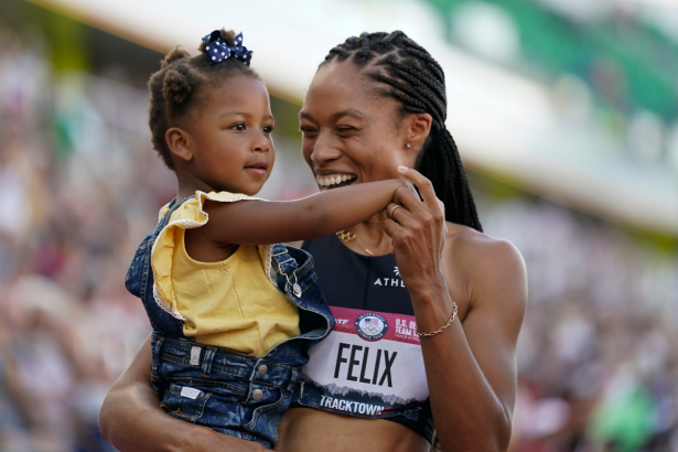 Allyson Felix Married a Fellow Track Star & Started a Family