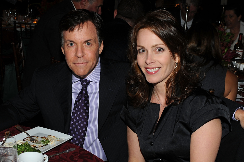 Bob Costas (L) and wife Jill Costas attend The 24th Annual Great Sports Legends Dinner benefiting The Buoniconti Fund to Cure Paralysis 
