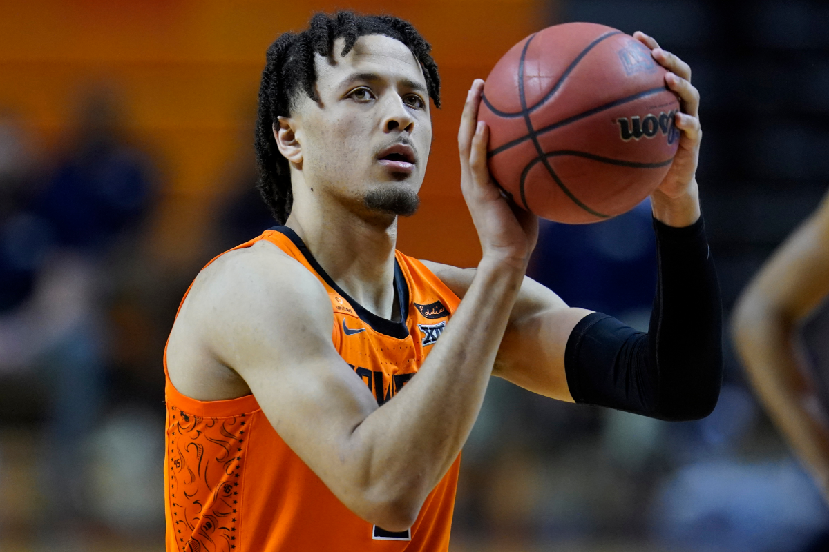 Oklahoma State freshman Cade Cunningham inspired by daughter, family