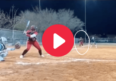 Softball Player's Foul Ball Drills Teammate, Proves Helmets Are Necessary