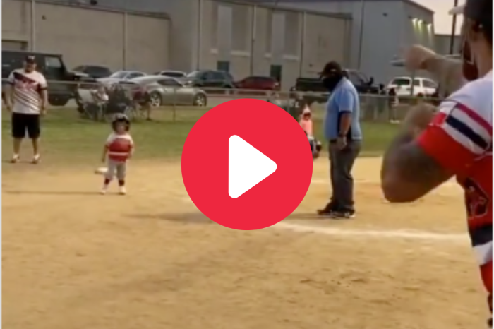 Adorable Kid’s Inside-The-Park HR Hilariously Sums Up Tee-Ball