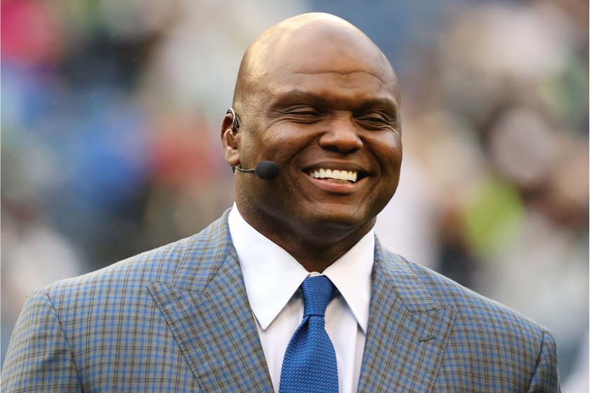 Booger McFarland covering a game between the Seattle Seahawks and New Orleans Saints.