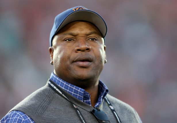 Bo Jackson looks on during the 2014 BCS National Championship game.
