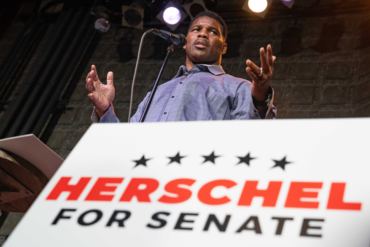 Herschel Walker on the Georgia Senate Campaign Trail