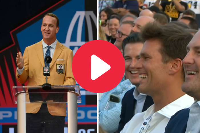 Peyton Manning Playfully Trolls Tom Brady in Hall of Fame Speech