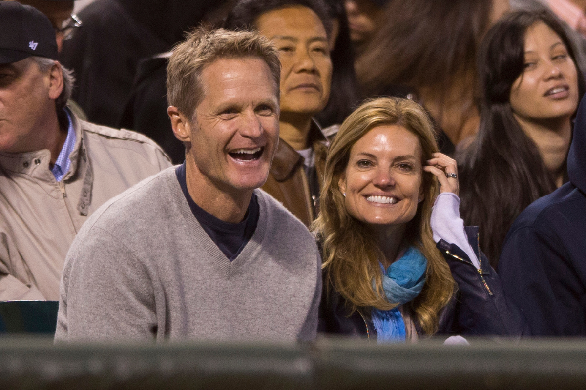 Steve and MArgot Kerr at a San Francisco Giants Game
