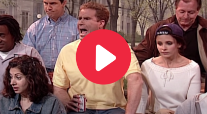 Will Ferrell's loud baseball dad sketch for SNL.