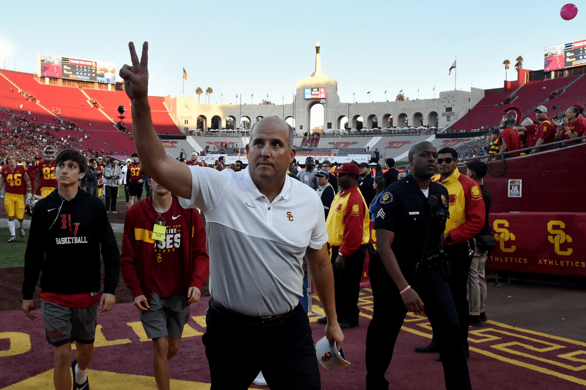 Firing Clay Helton Now Shows USC Doesn’t Know What It’s Doing