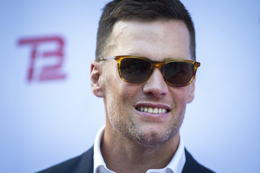 Tom Brady poses during the TB12 Grand Opening Event at the TB12 Performance & Recovery Center in Boston on Sep. 17, 2019.