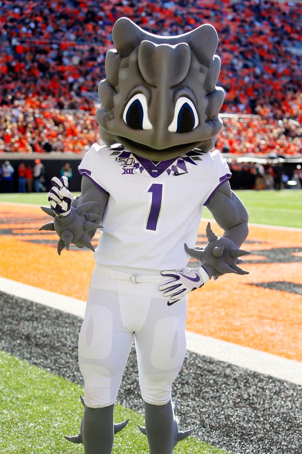 TCU Horned Frogs Mascot Cheers