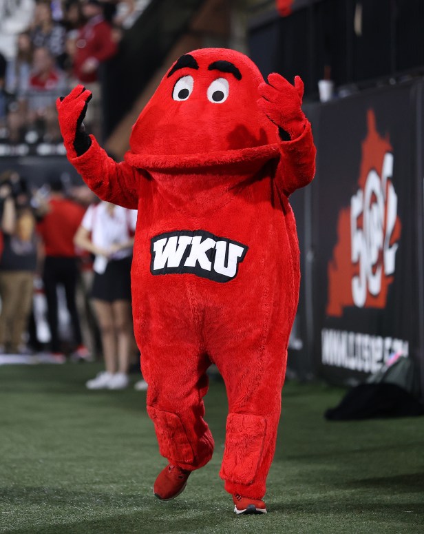 Western Kentucky Mascot Big Red Cheers