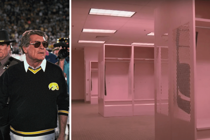 Iowa’s Visiting Locker Room is Entirely Pink, and Opposing Teams Hate It