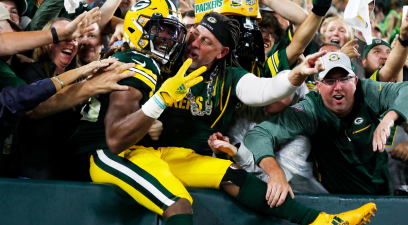 The First Lambeau Leap Was Done by an Unlikely Player