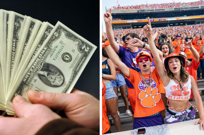 Seeing $2 Bills? That Means Clemson Fans Are in Town