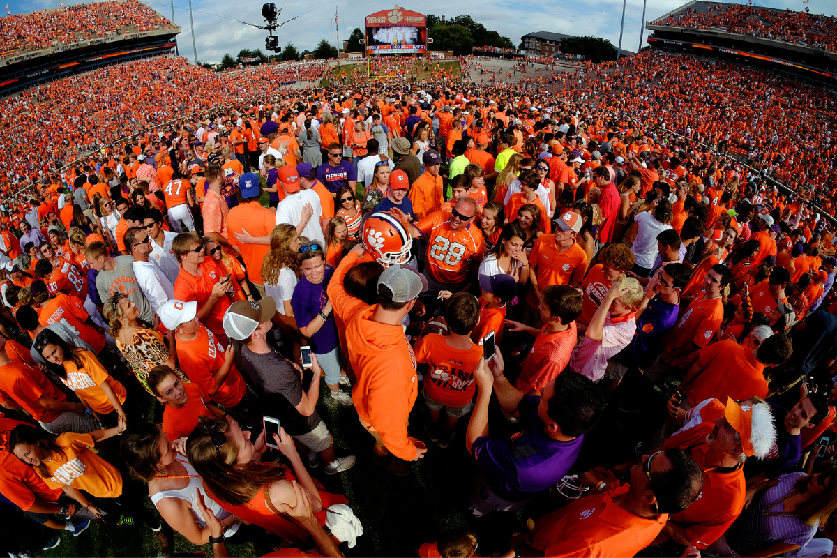 Why Do Clemson Fans Rush the Field After Every Home Win?