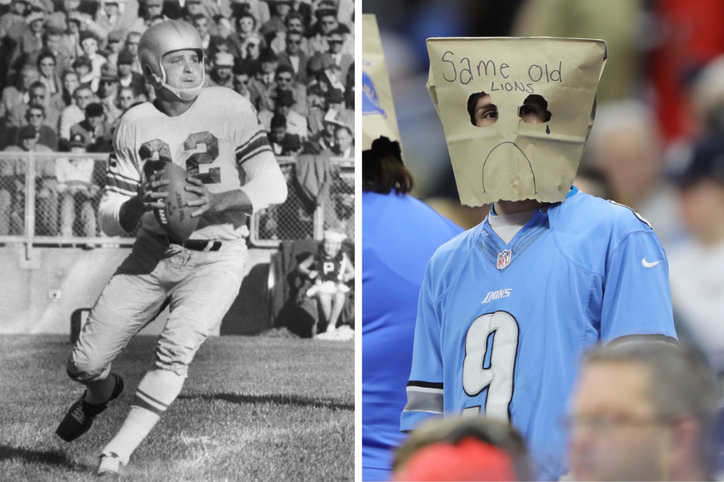 All of the Detroit Lions Quarterbacks From the Past 60 Years