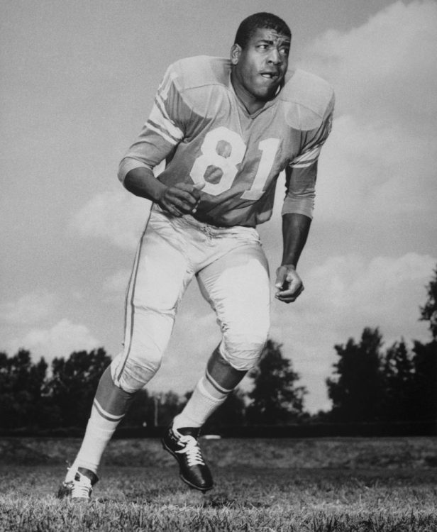 Dick Lane for the Detroit Lions.