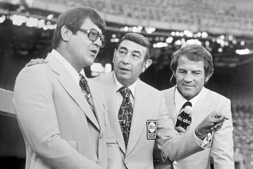 Alex Karras, Howard Cosell and Frank Gifford. They're the broadcast team each Monday night throughout the fall football season as they bring viewers coverage of the top pro teams