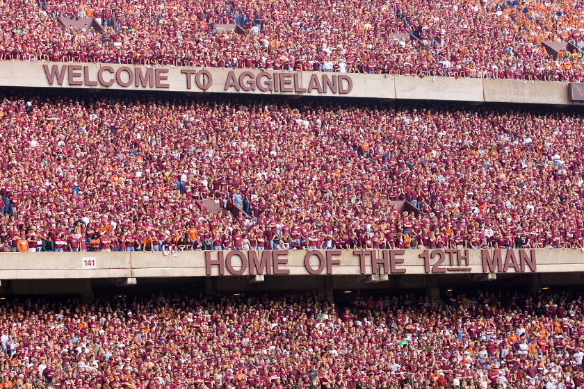 Kyle Field during a football game on the campus of theTexas A&M University on November 26, 2005
