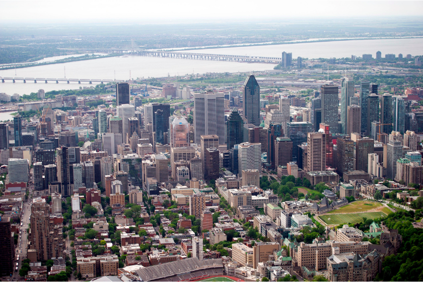 Montreal, Quebec: a potential NBA expansion city.