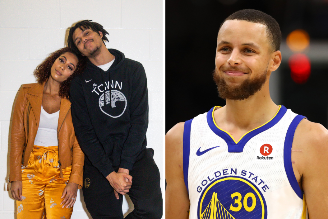 Steph Curry's sister Sydel married his teammate Damion Lee.