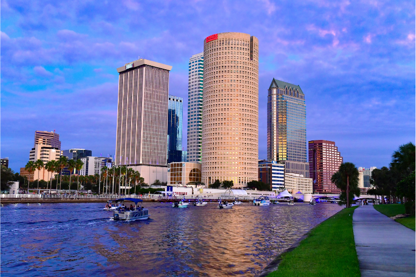Tampa, Florida is a potential NBA expansion city due to its success hosting NFL, MLB and NHL franchises.