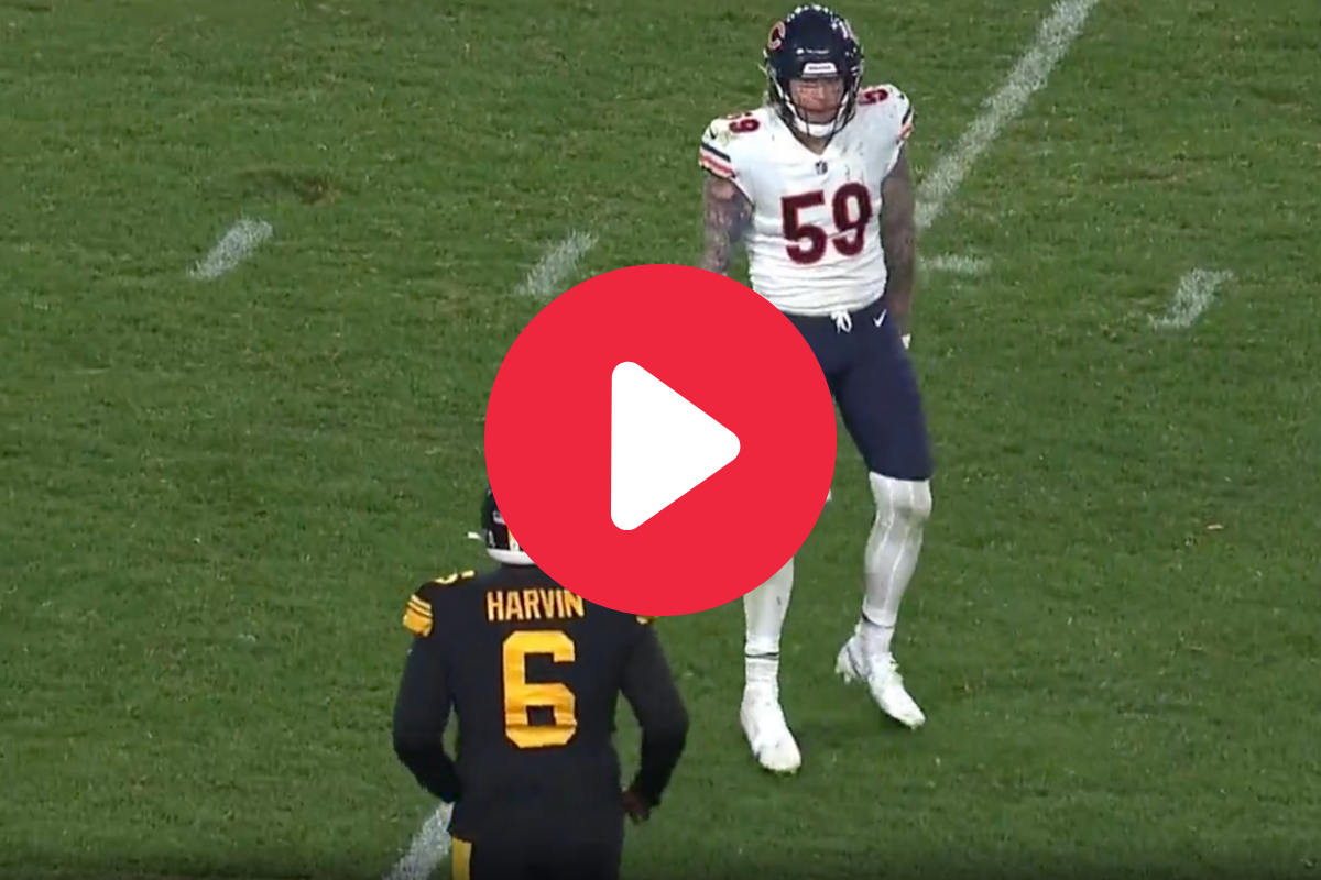 Taunting penalty on Chicago Bears pass rusher Cassius Marsh draws