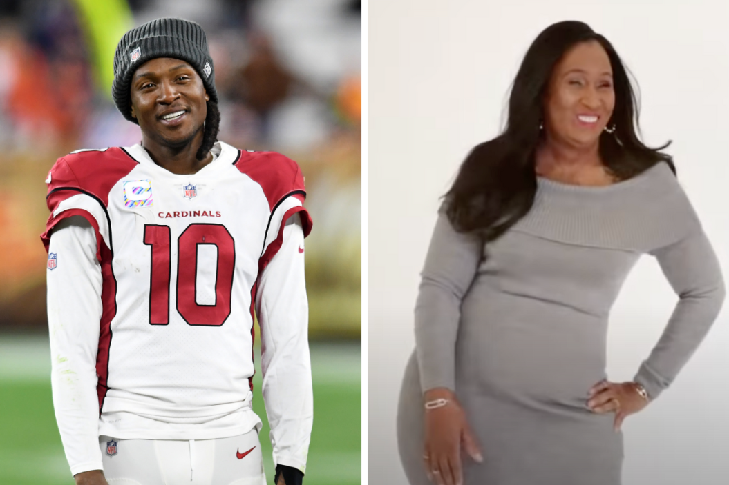DeAndre Hopkins and his mother Sabrina Greenlee