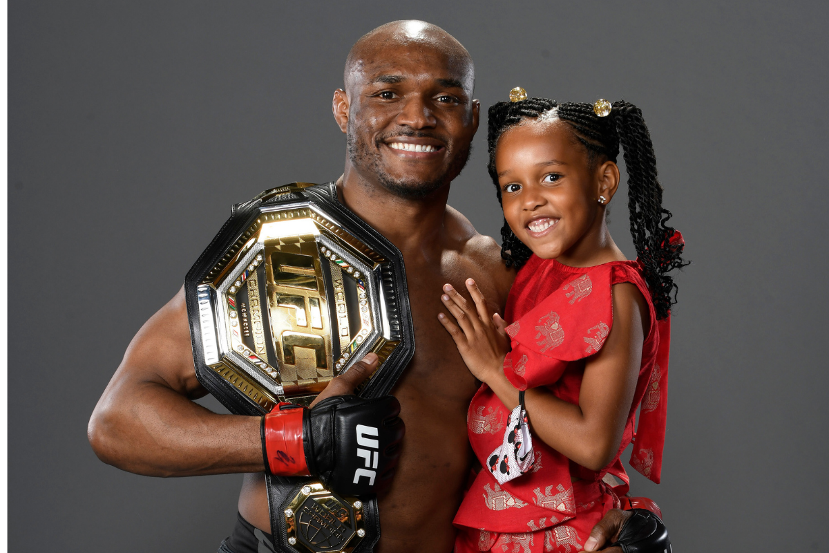 Kamaru Usman Fights For His Wife & Young Daughter