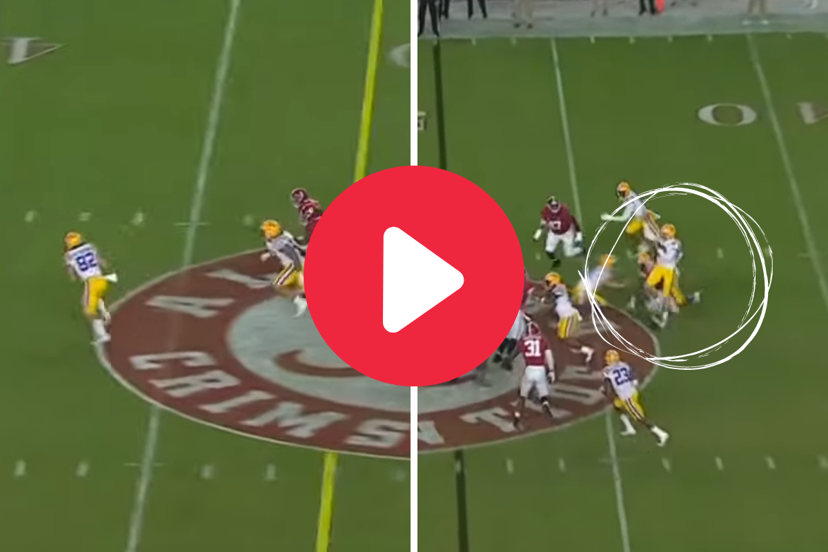LSU’s Electric “Fake Punt Jump Pass” Caught Alabama Completely Off Guard
