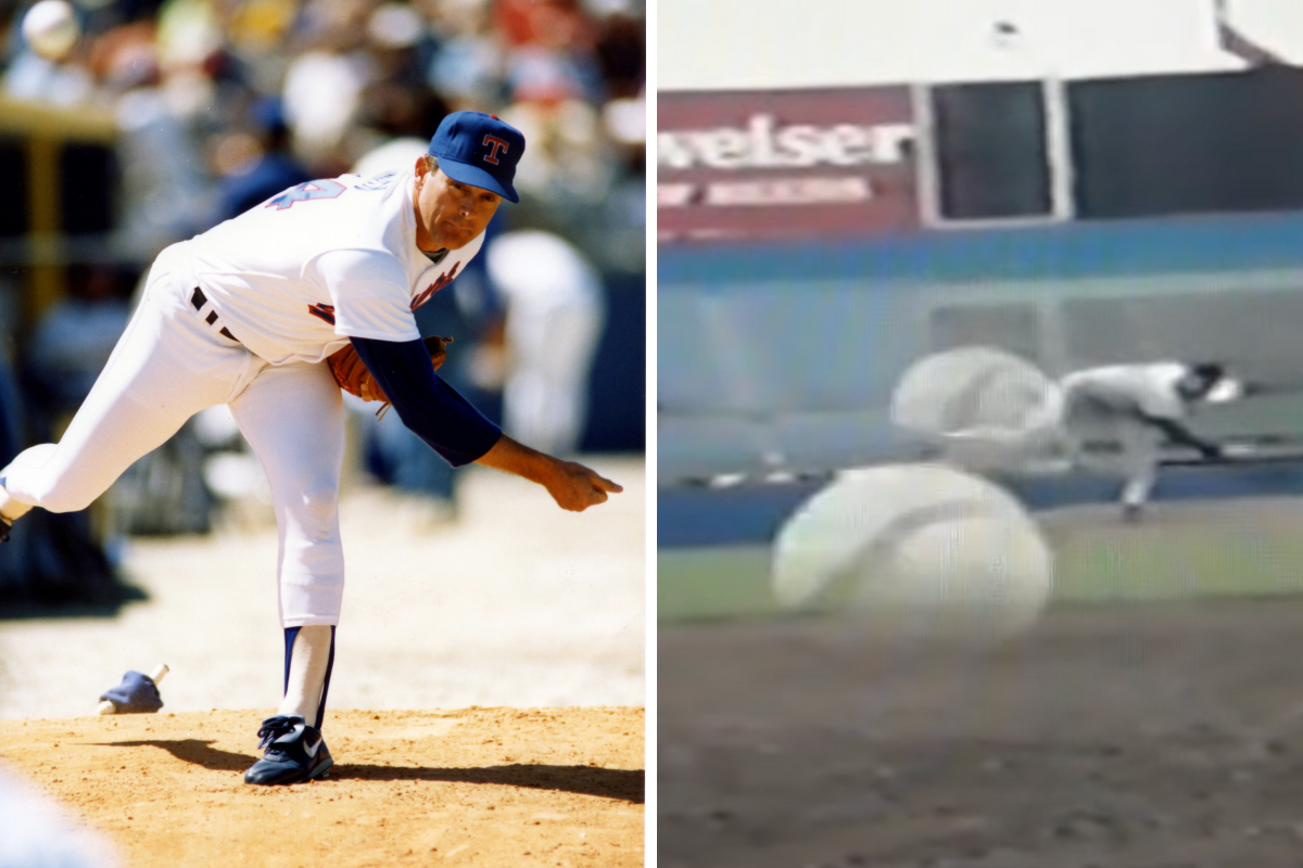 Step Into the Batter's Box and Face a 100 MPH Fastball With The 'Nolan Ryan  Cam' - FanBuzz