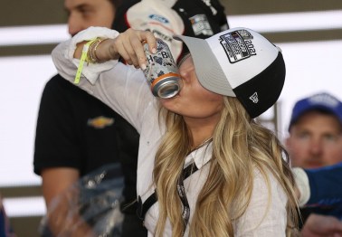 Kyle Larson's Wife Katelyn Is a Babe Who Loves Beer