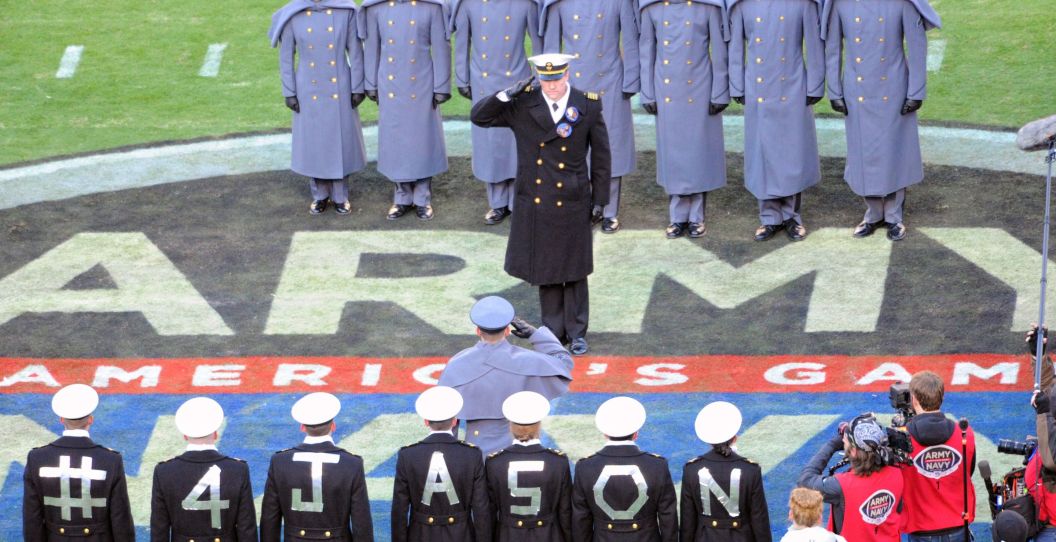 Army and Navy's prisoner exchange tradition on the field.