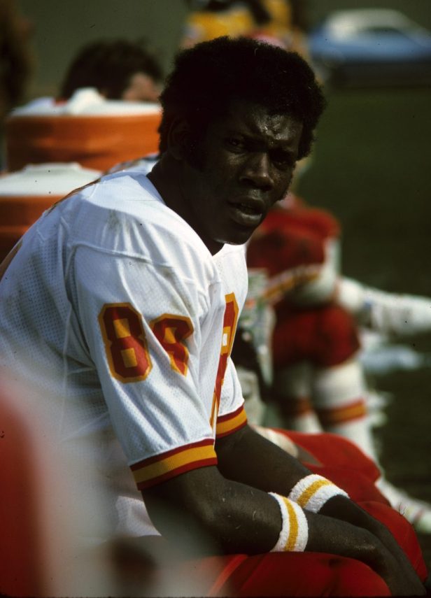 Morris Stroud looks on during the Chiefs 24-14 victory over the San Diego Chargers on October 27, 1974.