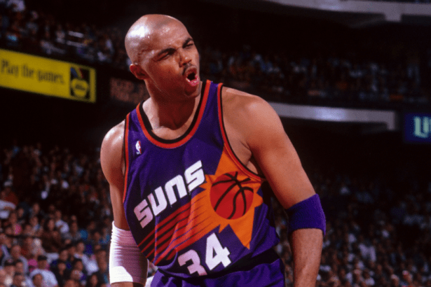 Charles Barkley Yells During Game 4 of the 1993 NBA Finals