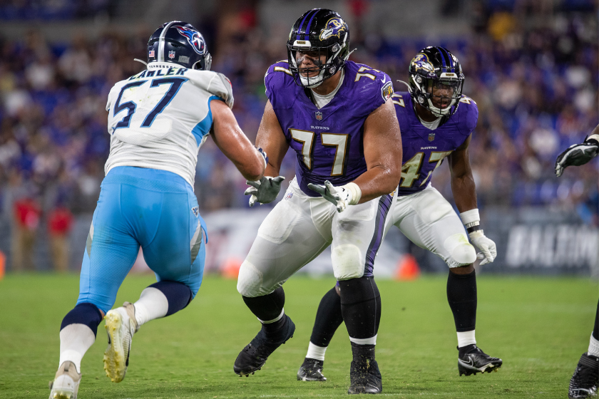 Ravens draft pick Daniel Faalele becomes heaviest player in NFL