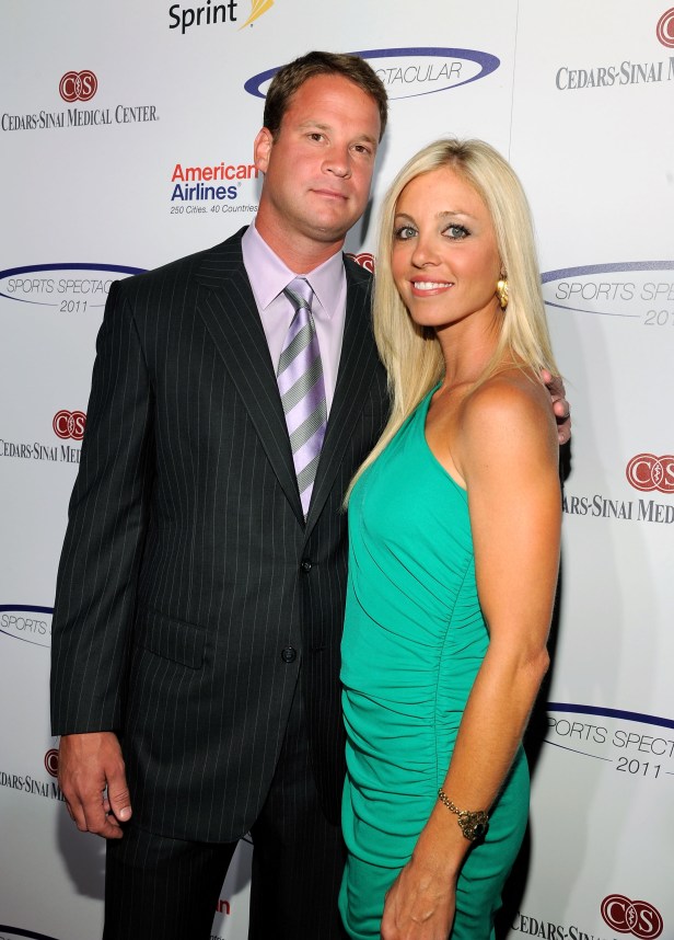 Lane Kiffin and his ex-wife Layla in Los Angeles.