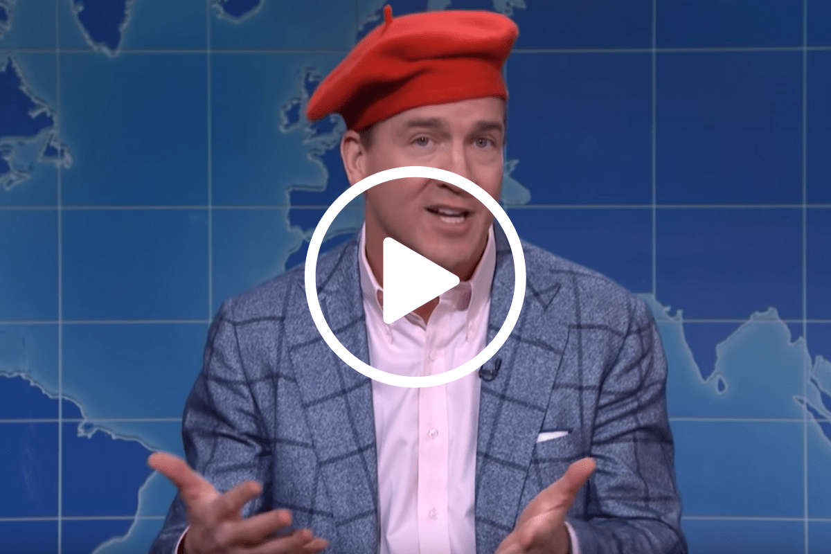 Peyton Manning Gushes Over His Favorite Netflix Show in Hilarious SNL
