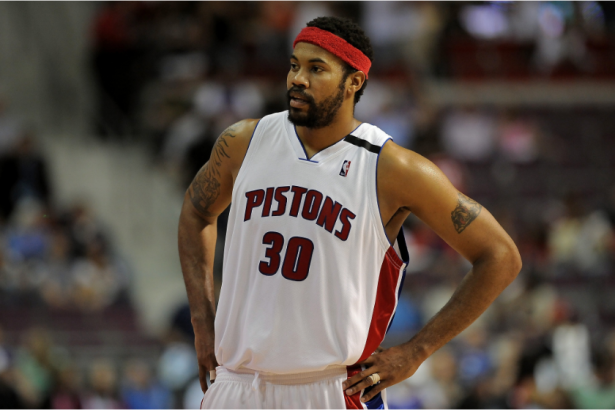 Rasheed Wallace Puts his Hands on his hips during 2008 Game Three of the Eastern Conference Quarterfinals 