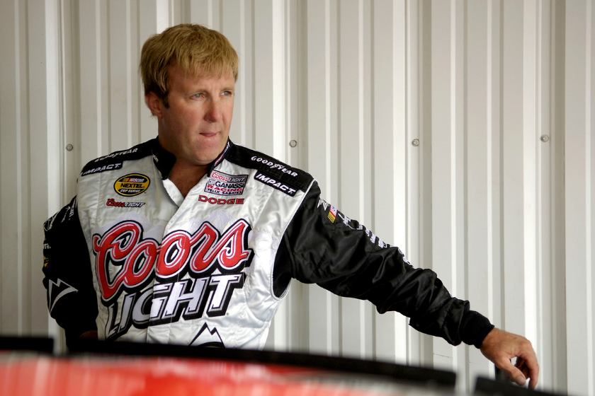 Sterling Marlin during practice for the NASCAR Nextel Cup Series Pennsylvania 500 on July 22, 2005 at Pocono Raceway