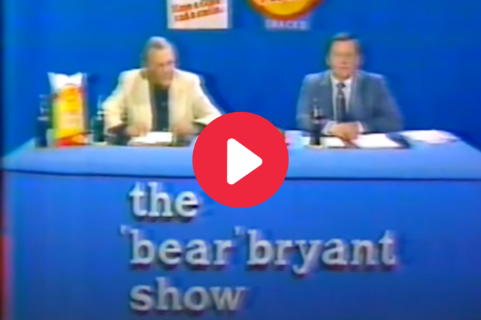 Roll Camera! Roll Tide! “The Bear Bryant Show” Taught Football Like Never Before