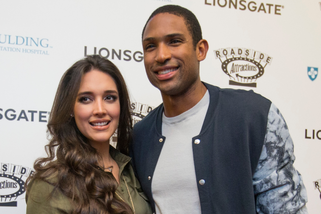 Amelia Vega and husband Al Horford