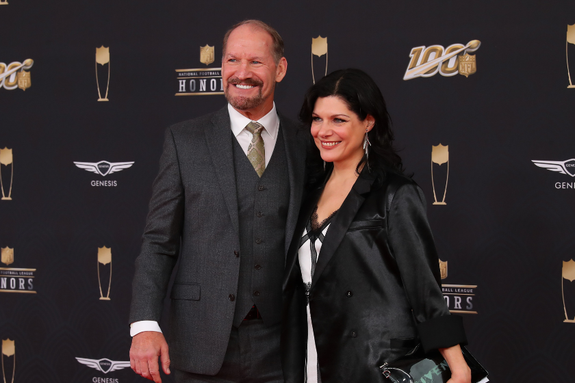 Bill Cowher and Veronica Stigeler attend the 9th Annual NFL Honors at Adrienne Arsht Center