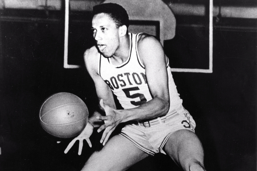 Chuck Cooper of the Boston Celtics made his NBA debut in 1950.