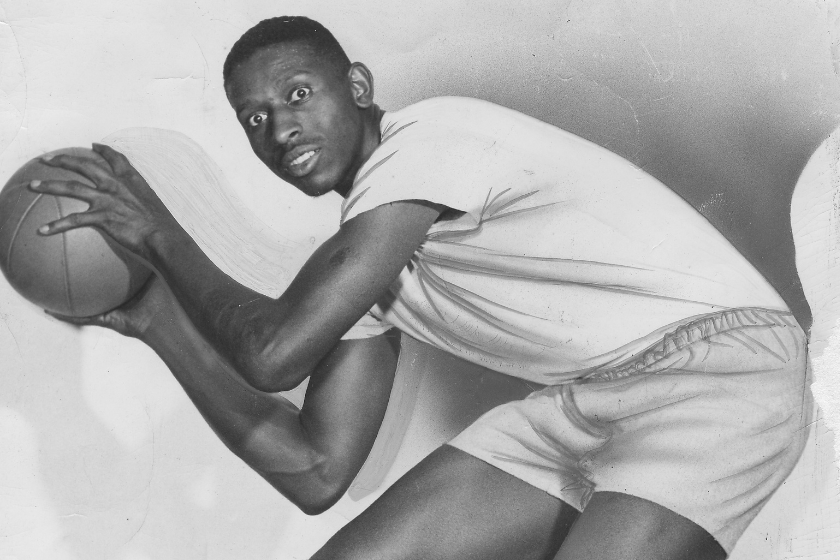 Earl Lloyd, the first African-American to play in an NBA game.