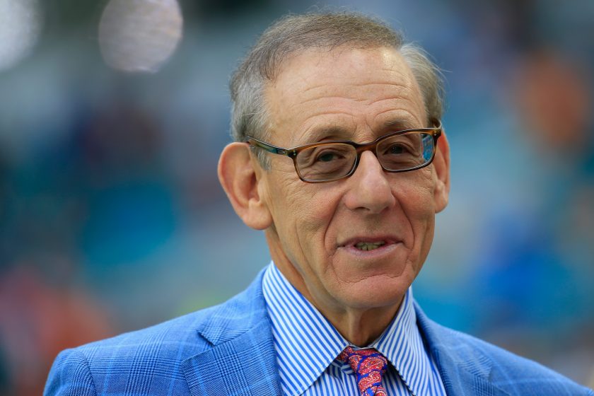 Miami Dolphins owner Stephen Ross looks on prior to a game against the Buffalo Bills at Hard Rock Stadium on October 23, 2016.