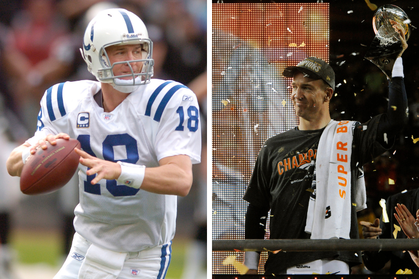 Peyton Manning had a Hall of Fame career with the Indianapolis Colts and Denver Broncos.